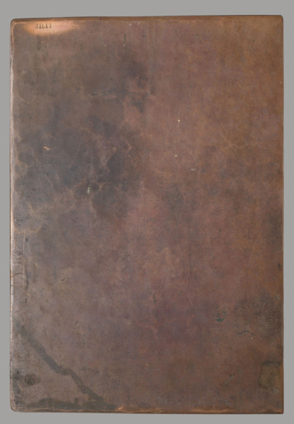 Study of the human eye; graphic artist; after 1800; graphic plate (graphic matrix); anatomical
