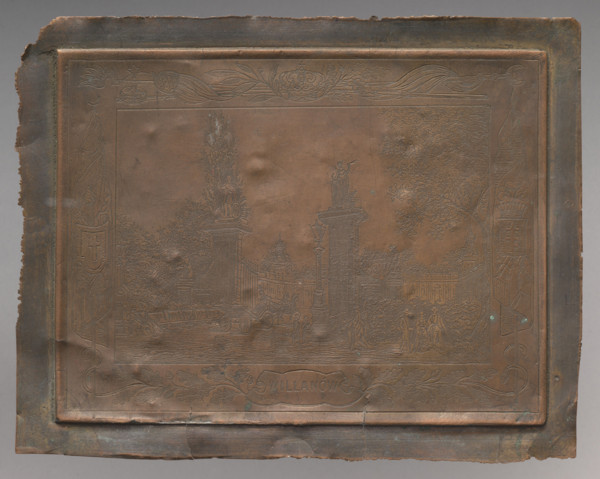 Wilanów, Pusch, Bronislaw (fl. ca. 1841–ca. 1878), graphic artist; Witke-Jezewski, Dominik