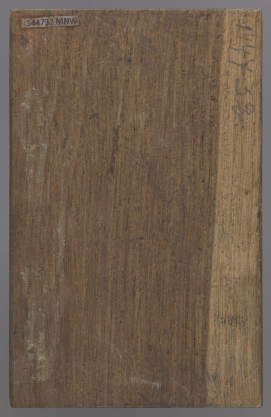 Page in Renaissance costume holding a shield; Berg, Wilhelm (fl. ca. 1878–1902), graphic artist;