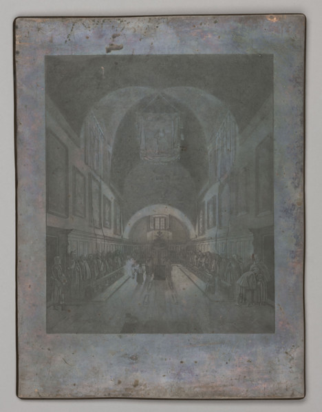 Capuchin Choir in Rome, Granet, François-Marius (1775–1849), painter; Dietrich, Fryderyk Krzysztof