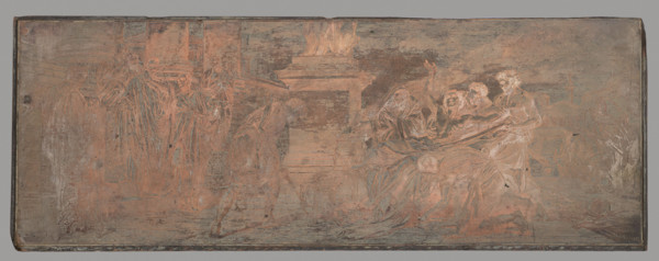 The Martyrdom of St. Lawrence; graphic artist; subject: The Martyrdom of St. Lawrence, Lawrence (St