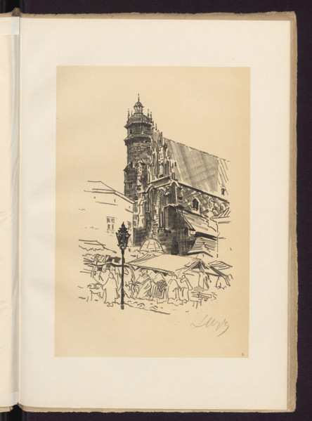 Corpus Christi Church; Wyczólkowski, Leon (1852–1936), graphic artist; Cotty, Jan (Warsaw; printing