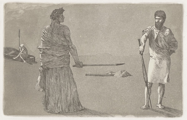Satire/ Conclusion; pl. 13; The Rescue of Ovid's Victims, Op. II; publisher: Theodor Stroefer