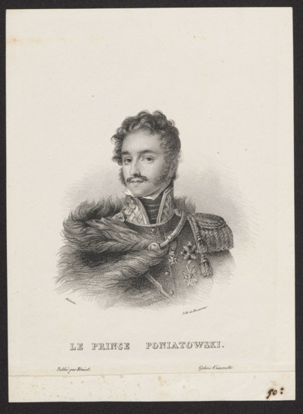 Portrait of Prince Józef Poniatowski; Ducarme, Pierre François (fl. ca. 1823–1833), graphic artist;