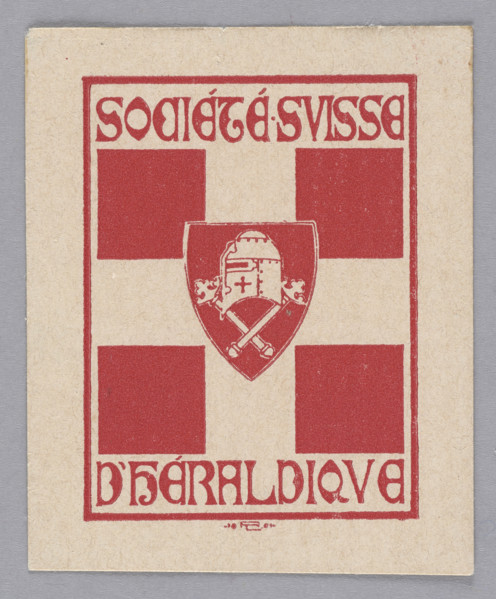 Société Suisse d'Heraldique; Lorenz Max (1863–1939), graphic artist; Dominik Witke-Jezewski