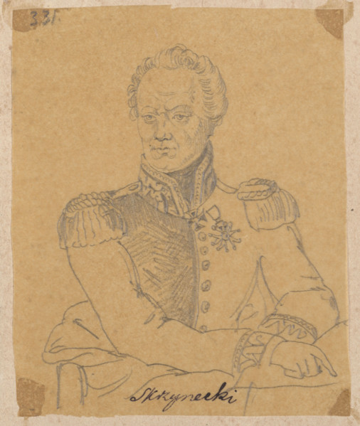 General Jan Zygmunt Skrzynecki, copy from the graphic in Roman Soltyk, Polen und seine Helden im