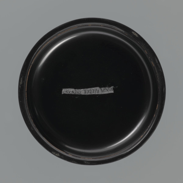 Lipstick box with lid; incense box. Japanese/Chinese art; Chinese, Qing (1644–1911); geometric