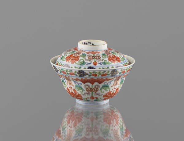 Bowl with a lid; maker: unknown; associated name: Paderewski, Ignacy Jan (1860–1941)