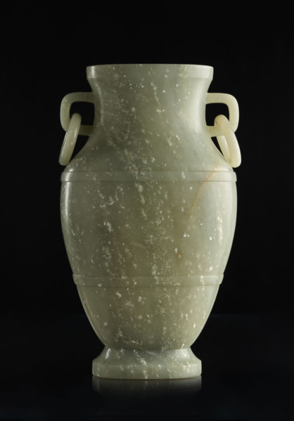 Vase; maker: Rubiec-Masalski, Fyodor Vasilyevich (1865-1920?); Chinese art; Chinese; Tulisov, Jerzy
