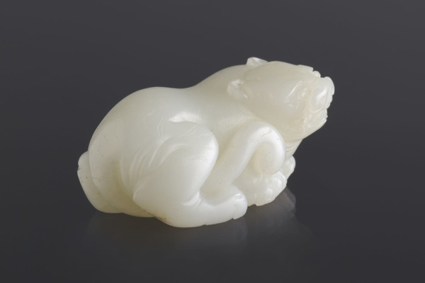 Tiger — paperweight; maker: Fyodor Vasilyevich Rubiec-Masalski (1865–1920?); Tulisov, Jerzy (1943–