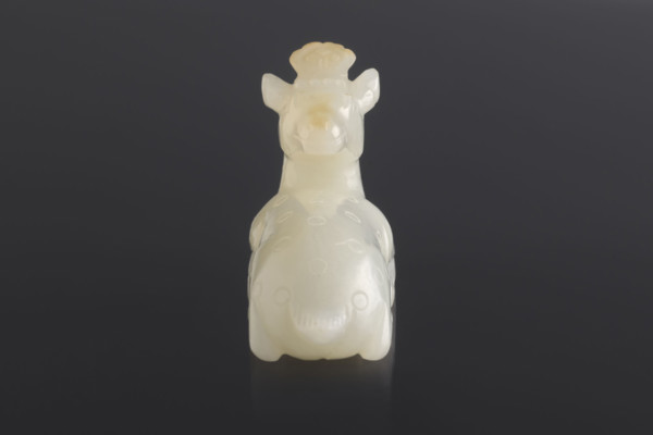 Deer paperweight; maker: Rubiec-Masalski, Fyodor Vasilyevich (1865–1920?); materials/subject: