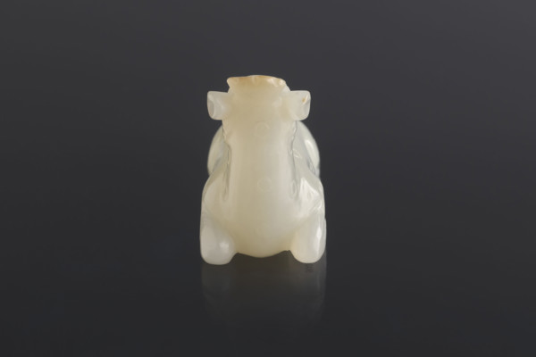 Deer paperweight by Fyodor Vasilyevich Rubiec-Masalski (1865-1920?), Chinese, Qing (1644-1911)