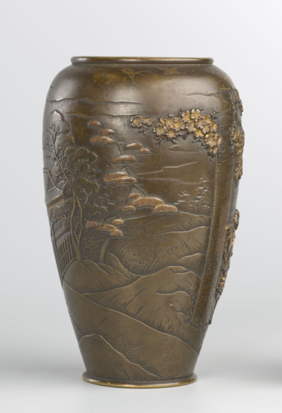 Vase; maker(s): Rubiec-Masalski, Fyodor Vasilyevich (1865–1920?) and Tulisov, Jerzy (1943– );