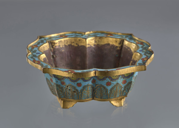 Bowl, maker: Fyodor Vasilyevich Rubiec-Masalski (1865-1920?), Chinese, maker: Jerzy Tulisov (1943-