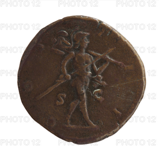 Sestertius of Marcus Aurelius (121–180; Roman emperor 161–180), 170–171, Roman Empire (Rome).