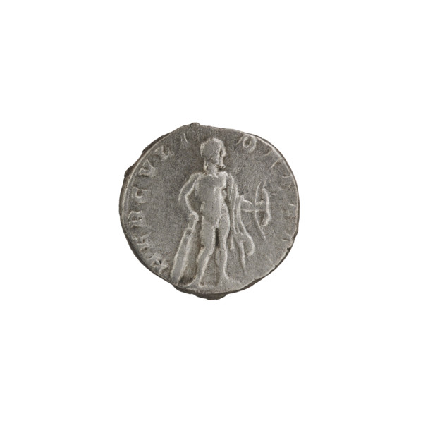 Denarius, Septimius Severus (146–211; Roman emperor 193–211), 196–197. Obverse: Head of Septimius