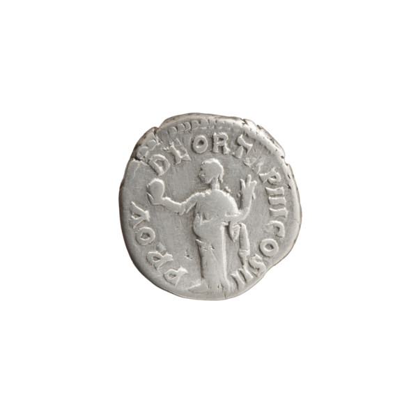 Denarius of Lucius Verus (130–169; Roman emperor 161–169), issuer Lucius Verus. Obverse: Head of