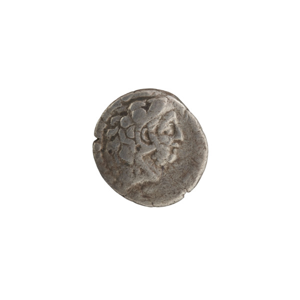 Denarius, Commodus (161–192; Roman emperor 177–192). Obverse: head of Commodus in laurel wreath