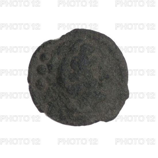 quarter; ship's prow (iconographic); head of Hercules (iconographic); Hercules (mythology); ships.