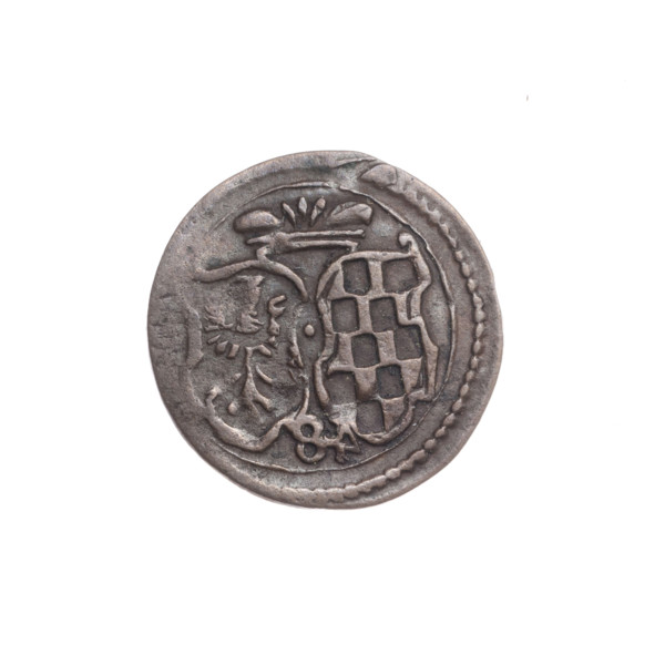 Obv. In a double border a decorative cartouche with the Silesian eagle; on the sides the date. Rev.