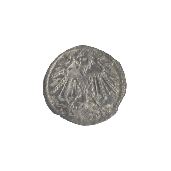 Lithuanian denarius, Sigismund II Augustus (King of Poland; 1544–1572); emblems of the Jagiellon