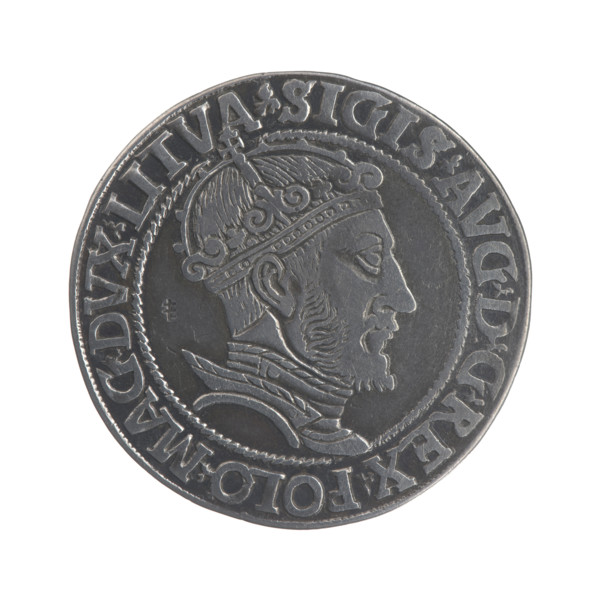 Lithuanian sixer, Sigismund II Augustus (King of Poland; 1544–1572). Jagiellonians (dynasty). Coats