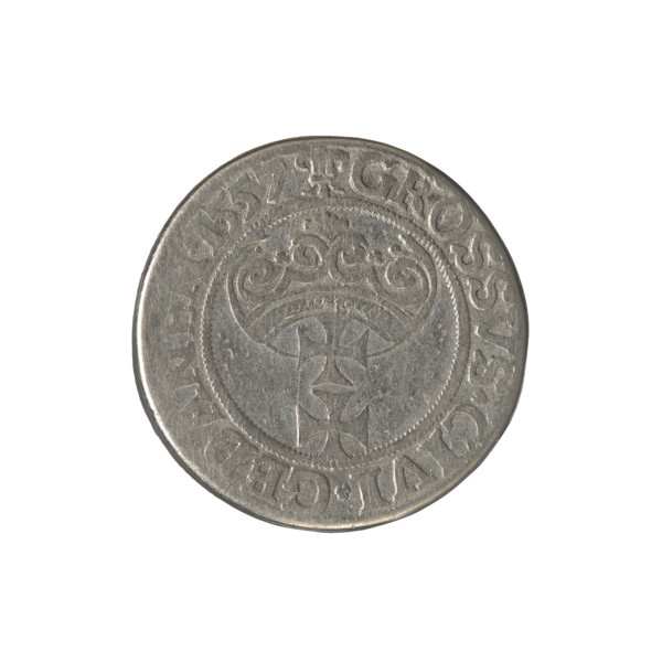 Gdansk groschen piedfort, Sigismund II Augustus (King of Poland; 1544–1572), Jagiellonians