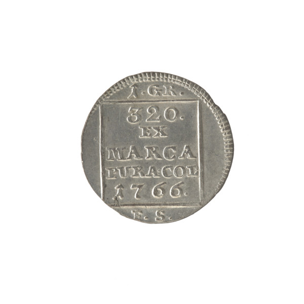 silver crown groschen; Sylm, Fryderyk (1765–1767); Stanislaw August Poniatowski (King of Poland;