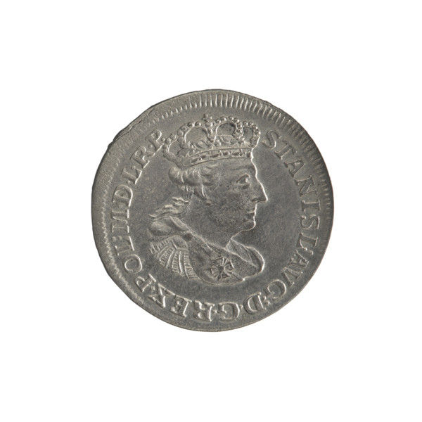 Gdansk six-coin, Stanislaw August Poniatowski (King of Poland; 1764–1795). Oeckermann, Rudolf