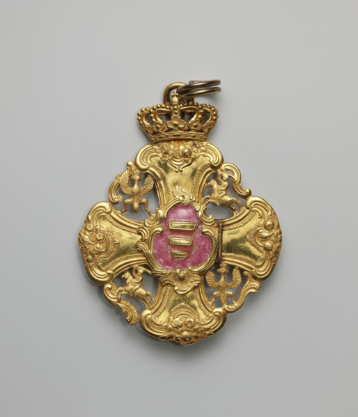 The Grand Cross of the Order of the Polish Canonesses of Warsaw, an equal-armed cross with a grand