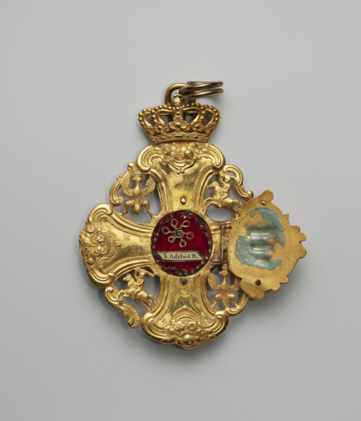 The Grand Cross of the Order of the Polish Canonesses of Warsaw, an equal-armed cross with a grand