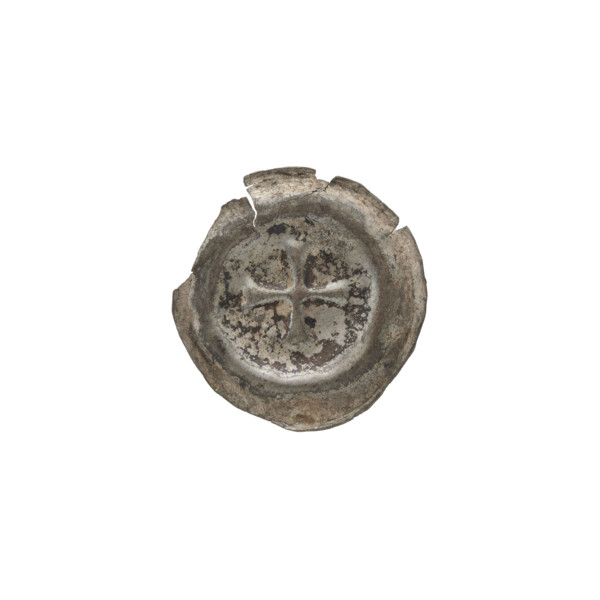 denarius - bracteate, Greek cross I (iconographic), R5 (rarity), Potocki-Pilawa, equal-armed cross