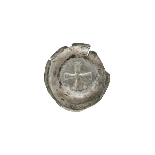 Denarius - bracteate, Greek cross I (iconographic), R5 (rarity), Potocki-Pilawa, equal-armed cross