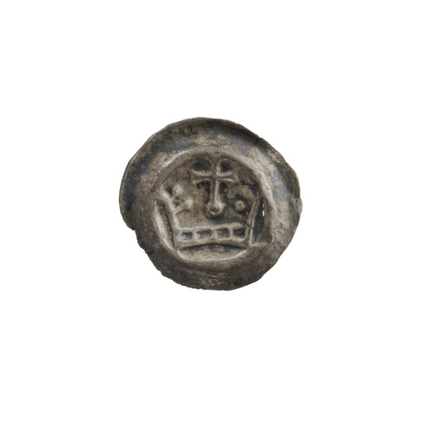 denarius - bracteate, crown I (iconographic), Richard, Anthony (1841-1894), AR punches, crowns,