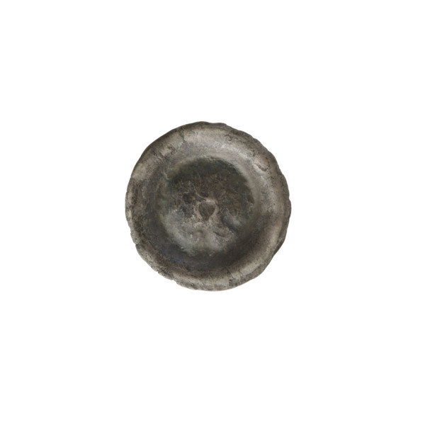 Denarius - bracteate, crown II (iconographic), crowns, one-sided coin, cross. Crown topped with a