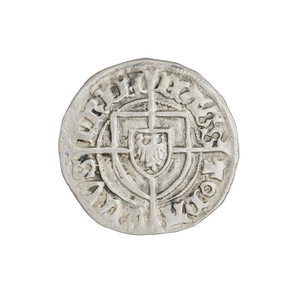 Teutonic szelag, Pawel von Russdorf (Grand Master; 1422–1441), Teutonic shield (iconographic),