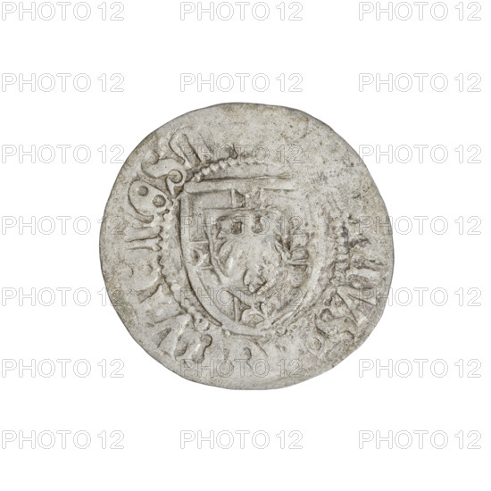 Teutonic szelag, Henryk Reuss von Plauen (Grand Master; 1467–1469); Teutonic shield (iconographic);