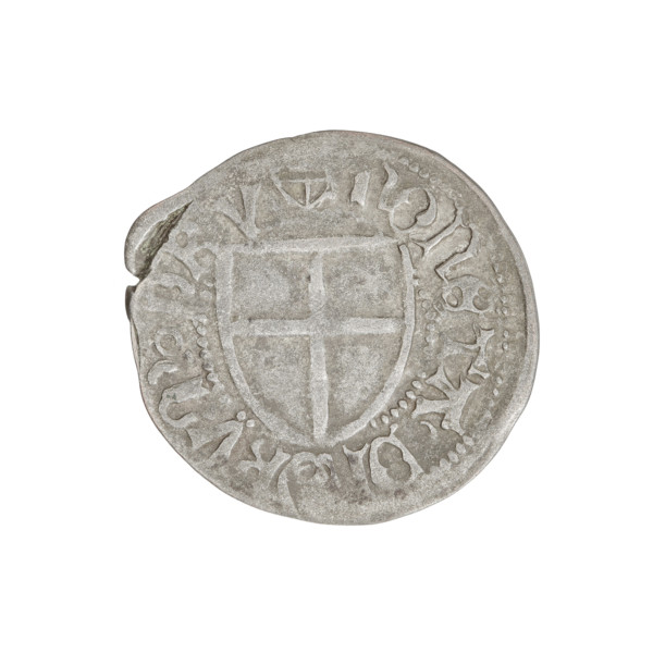 Teutonic szelag, Henryk Reuss von Plauen (Grand Master; 1467–1469); Teutonic shield (iconographic);