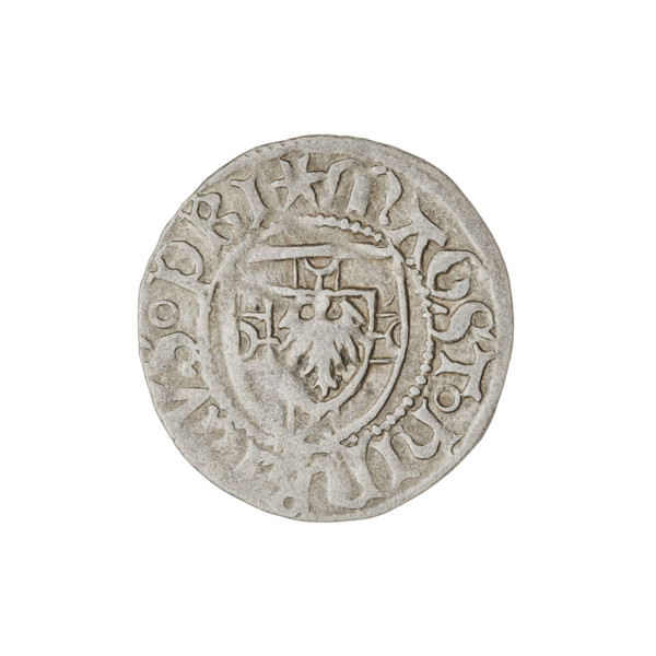 Teutonic szelag, Henryk Reuss von Plauen (1469–1470), Teutonic shield (iconographic), monastic