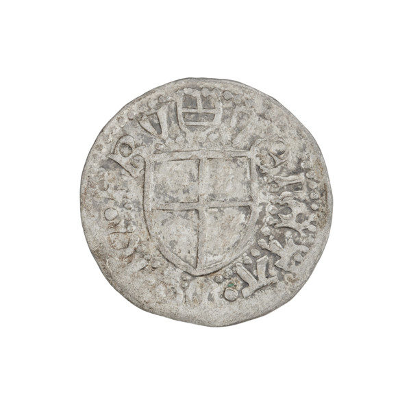Teutonic szelag, Henryk Reffle von Richtenberg (Grand Master; 1470–1477). Monastic shield of the