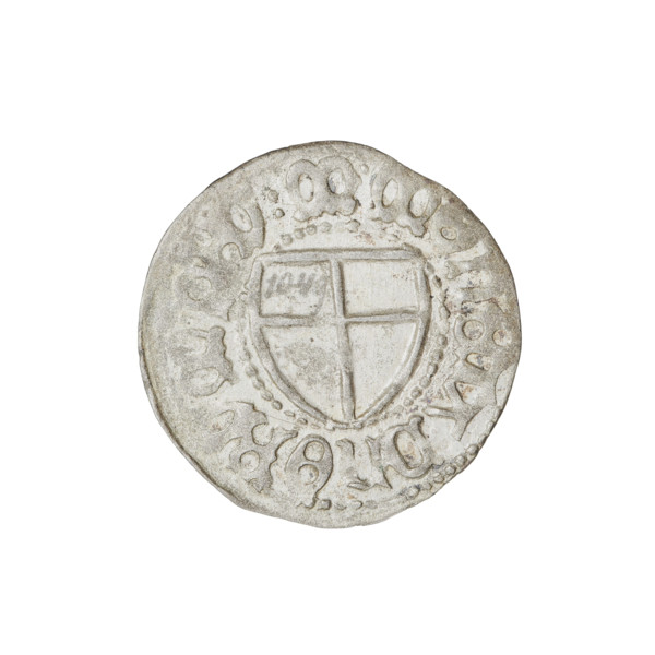 Teutonic szelag, Marcin Truchsess von Wetzhausen (Grand Master; 1477–1489), publisher Wesner, Hans