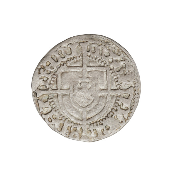 Teutonic groschen, Jan von Tiefen (Grand Master; 1489–1497), publisher Wesner, Hans (fl. 1480–?),