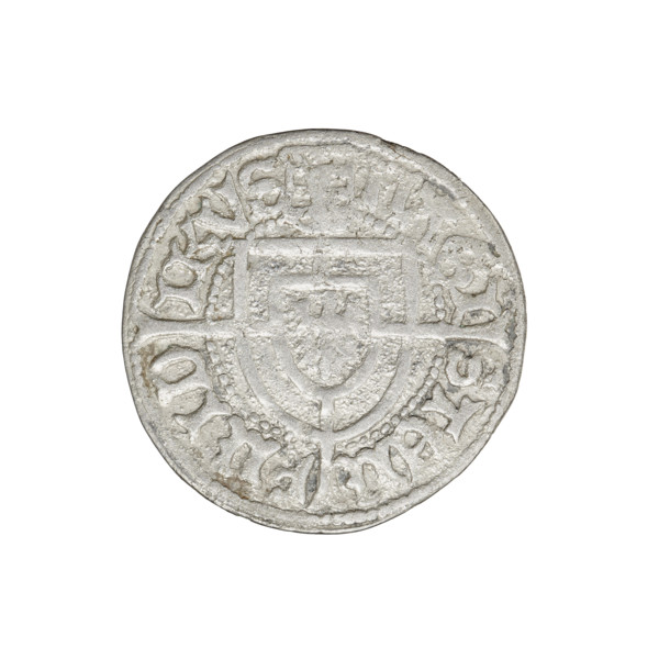 Teutonic groschen, Frederick of Saxony (Grand Master; 1498–1510); publisher: Wesner, Hans (fl.