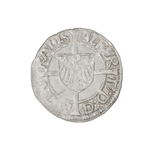Teutonic groschen, Albrecht Hohenzollern (prince in Prussia; Grand Master; 1490–1568); Wille,