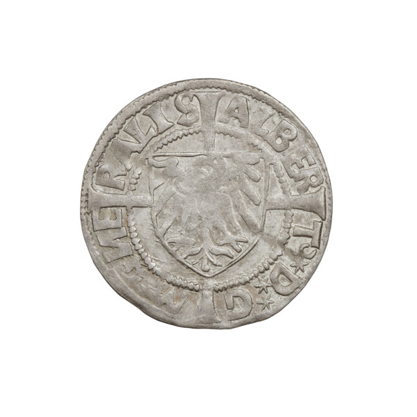 Teutonic groschen, Albrecht Hohenzollern (prince in Prussia; Grand Master; 1490–1568), Wille,