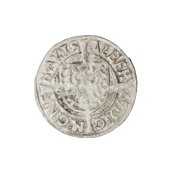 Teutonic groschen, Albrecht Hohenzollern (prince in Prussia; Grand Master; 1490–1568); Wille,