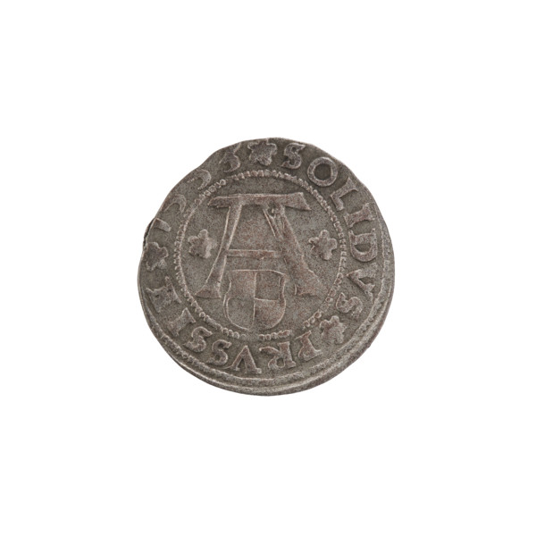 szelag; publisher: Goebell, Hans; place: Nimptsch (Nimsch); subject/maker: Albrecht Hohenzollern