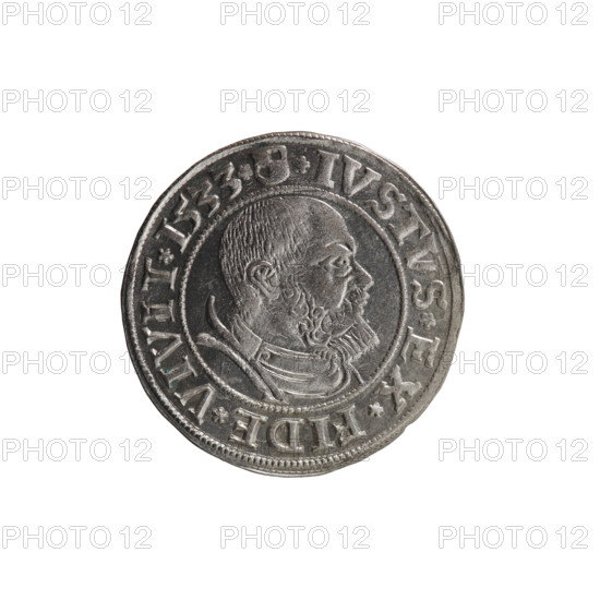 Albrecht Hohenzollern (Prince of Prussia; 1490–1568) — coin, 1533, Königsberg, Ducal Prussia