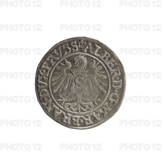 Decius Grosz, Jost Ludwik (fl. 1528–1535). Coin (1535), Königsberg, Ducal Prussia (1525–1701).