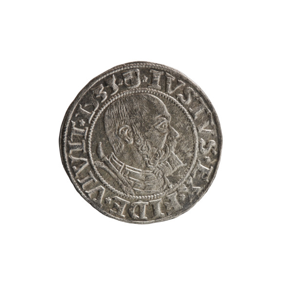 grosz, Decius, Jost Ludwik (fl. 1528–1535), Albrecht Hohenzollern (Prince of Prussia; 1490–1568) —